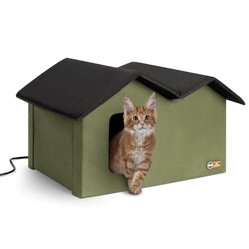 K&H Outdoor Heated Kitty House, Extra-Wide