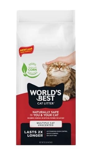 World's Best Cat Litter Multiple Cat Clumping Formula