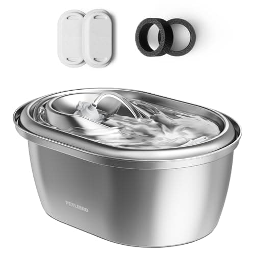 PETLIBRO Stainless Steel Fountain, 3 L