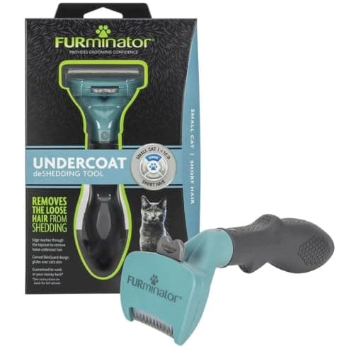 FURminator Undercoat deShedding Tool, Small Cat, Short Hair