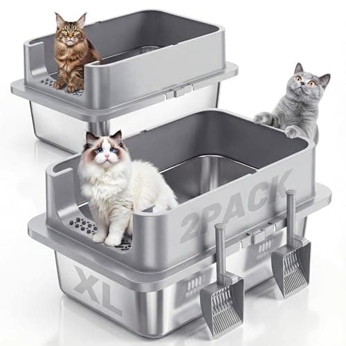 Frisco High-Sided Cat Litter Box, XL 24-in