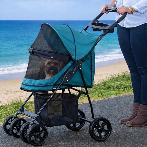 Pet Gear Happy Trails No-Zip Stroller