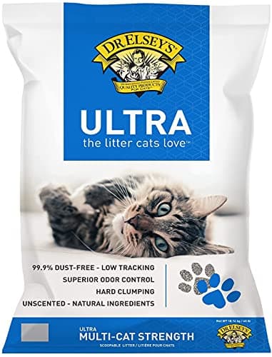 Dr. Elsey's Ultra Unscented Clumping Clay Litter