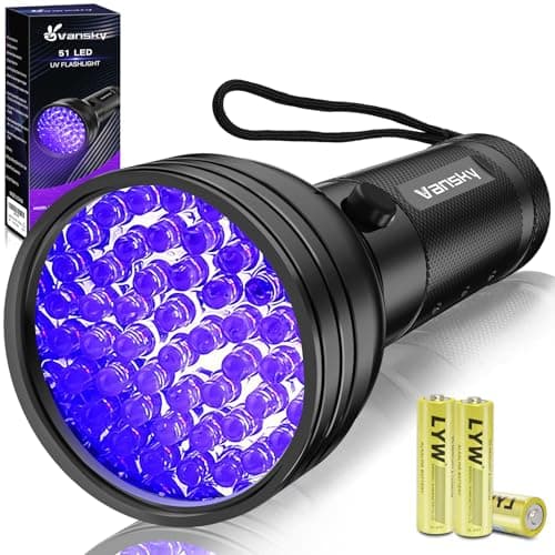 Vansky 51 LED UV Flashlight