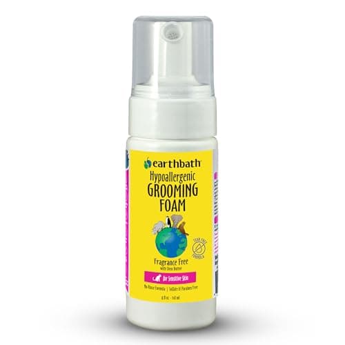 Earthbath Hypo-Allergenic No-Rinse Cat Grooming Foam