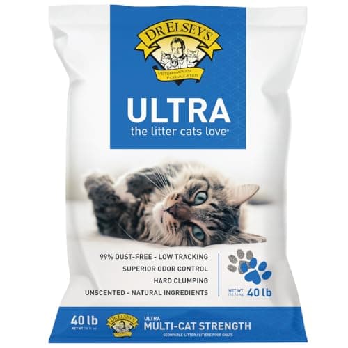 Dr. Elsey's Ultra Unscented Clumping Clay Litter
