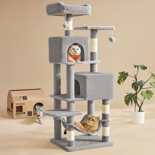 FEANDREA 67-inch Multi-Level Cat Tree