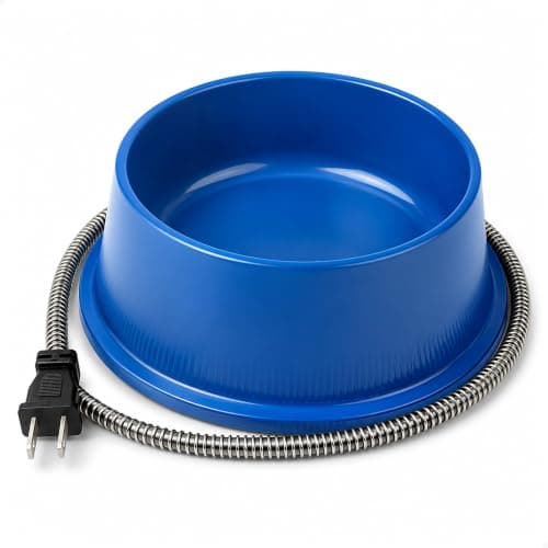 Farm Innovators QT-1C Heated Pet Bowl, 1 Quart